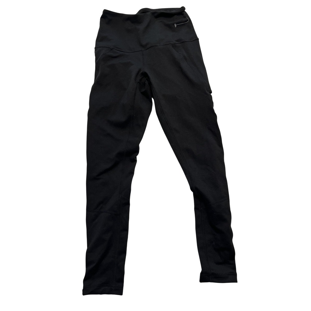 Zella Leggings‎ Womens XXS Black High Rise Lattice Cutout Activewear Yoga